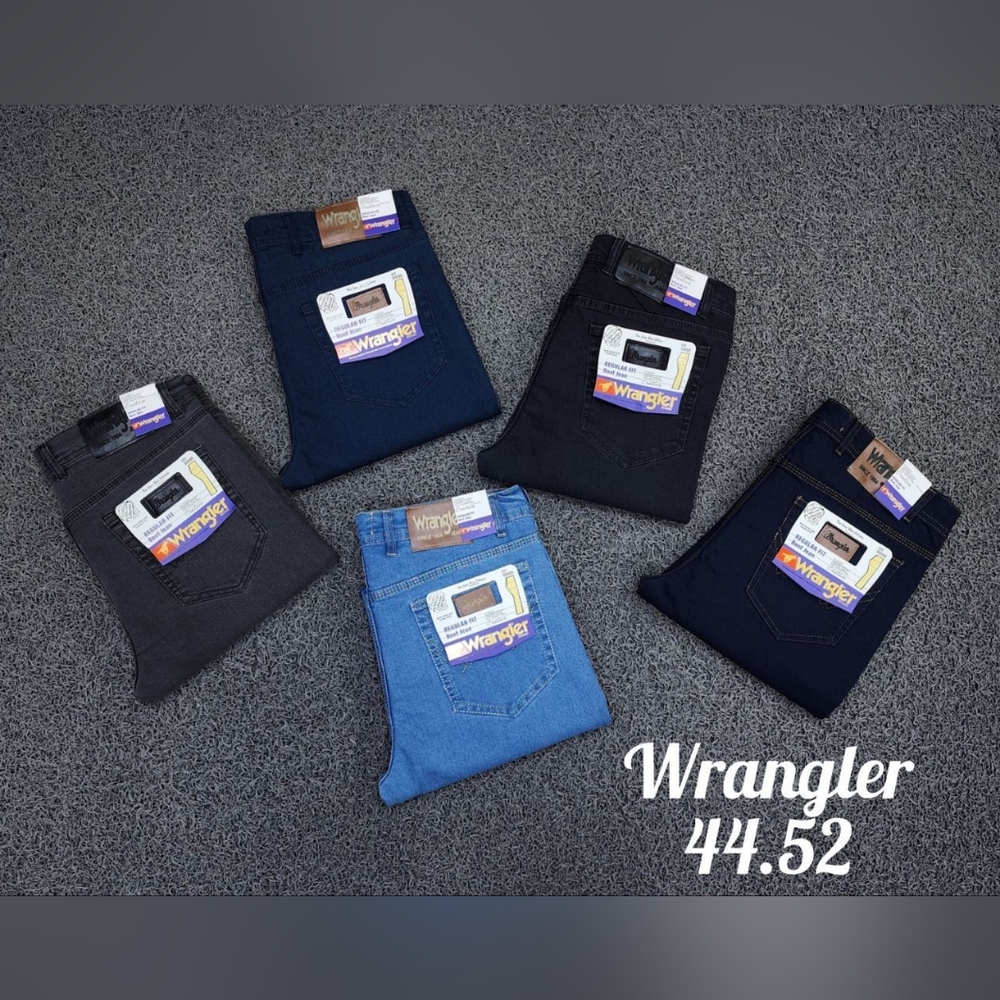 Wrangler Men's Jeans - Black, Blue, Gray